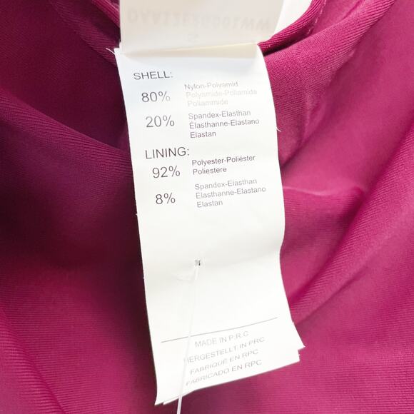 Cupshe Women's Plunge Halter Backless Ruched One Piece Swimsuit Purple Small - Picture 7 of 7